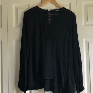 Black long sleeved shirt